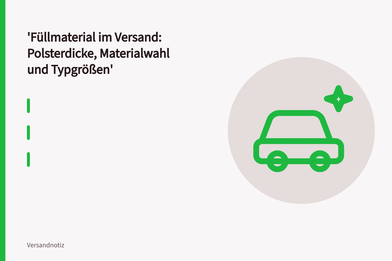 Versandkarton mit Luftpolsterfolie, Verpackungschips und Knüllpapier ausgepolstert