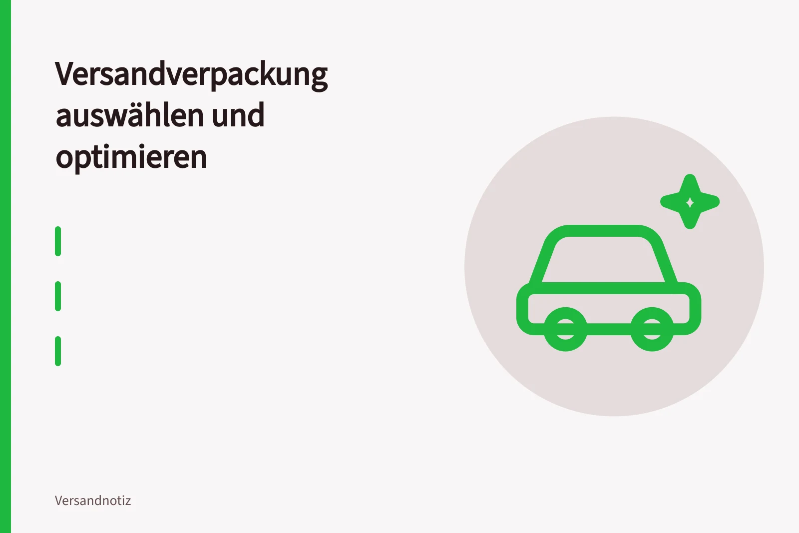 Versandkarton mit Polstermaterial und fixiertem Versandgut beim Verpacken