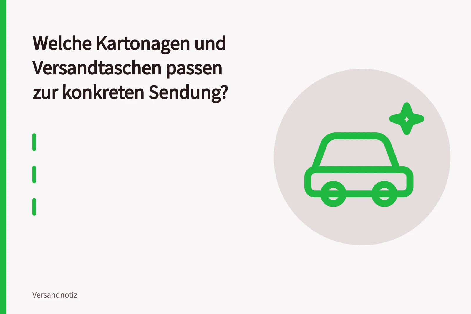 Versandkartons und Papier-Versandtaschen in verschiedenen Größen zum Verpacken
