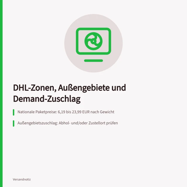DHL-Preise, Außengebiete und Demand-Zuschlag im Überblick. Wie unterscheiden sich Paketpreise nach Zielgebiet bei Inseln und Außengebieten?